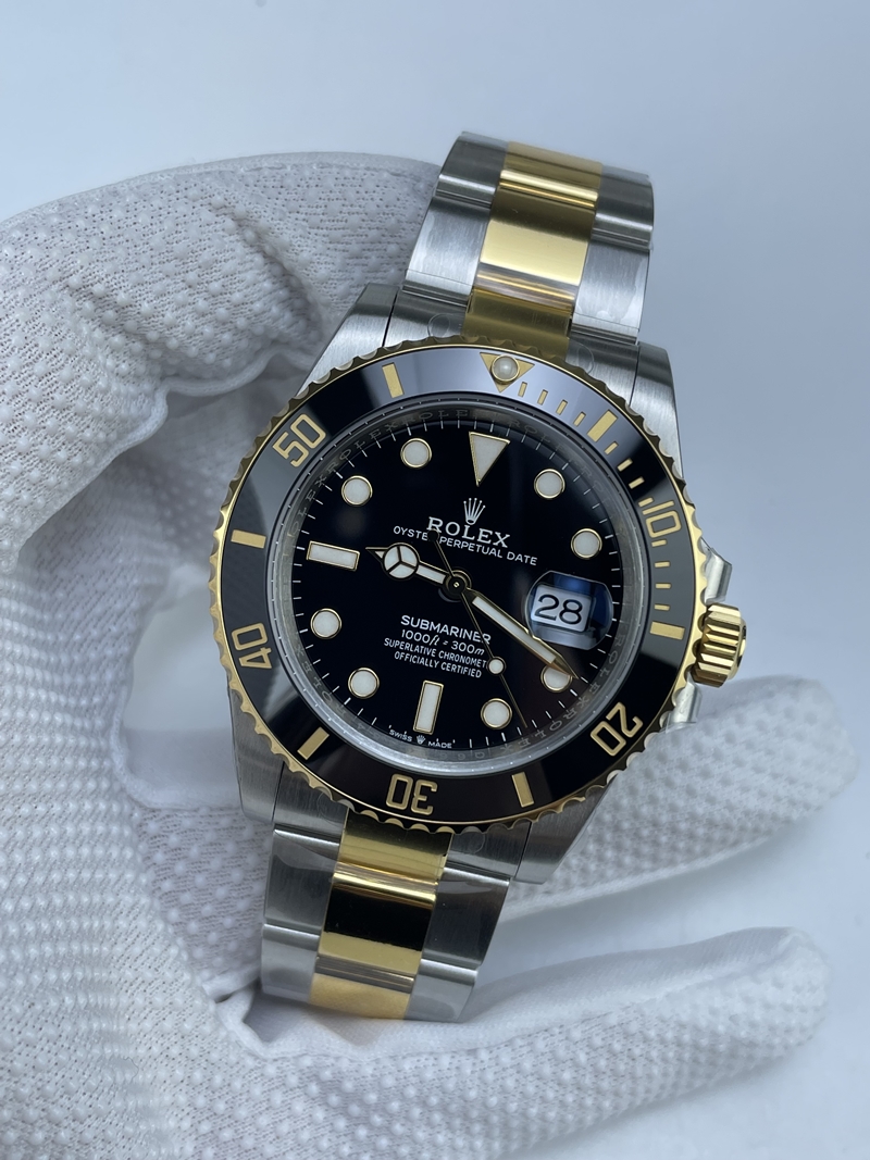 (준비완료/특급배송)NO.2656/VS공장 롤렉스 서브마리너 신형 41MM 블랙 콤비 흑콤