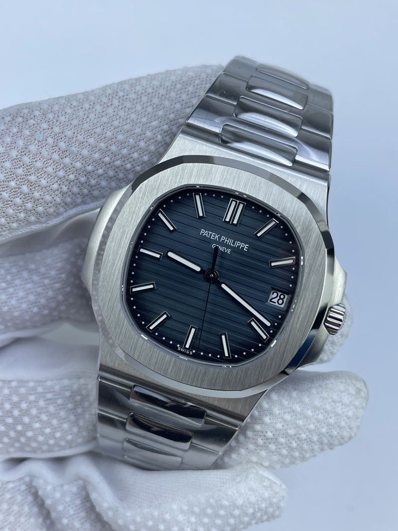 (준비완료/특급배송)NO.3282/DD공장 파텍필립 노틸러스 5711 블루다이얼 스틸브레이슬릿